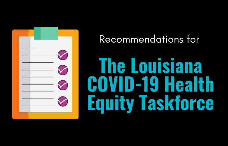 LHCCs Recommendation to The Louisiana COVID-19 Health Equity Taskforce 